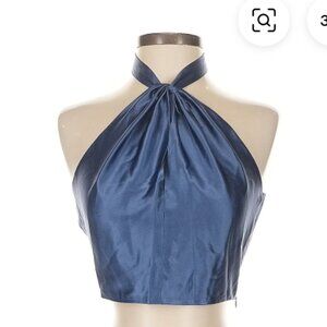 Intermix Sleeveless Silk Top